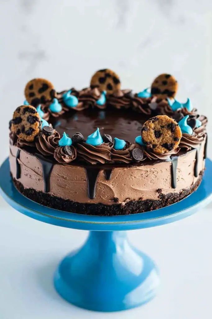 Cookie Monster Cheesecake Recipe