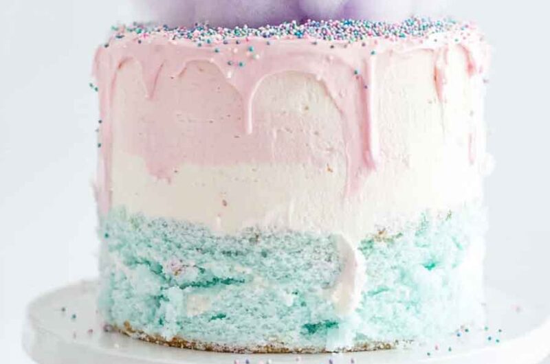 Cotton Candy Cake Recipe