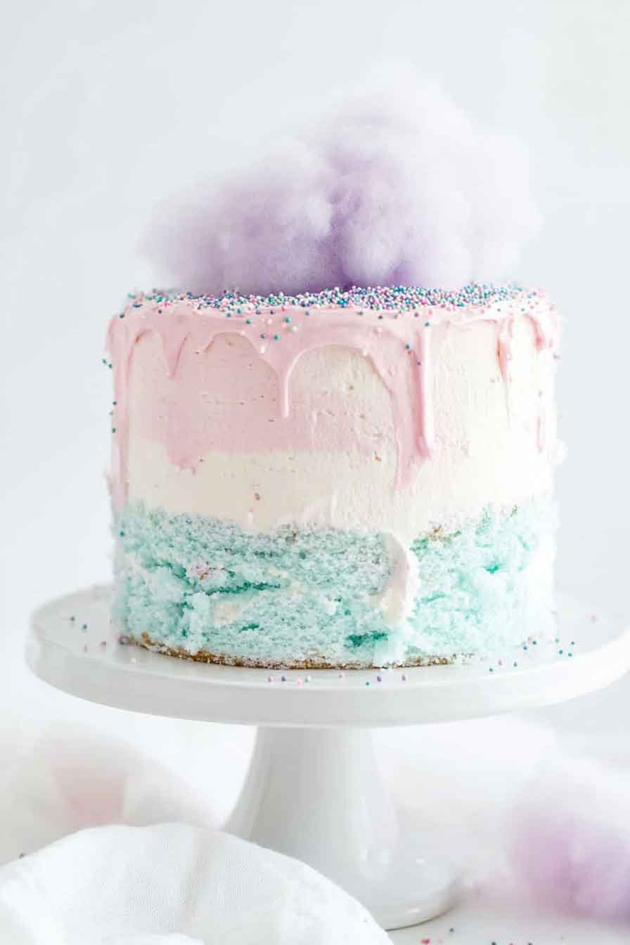 Cotton Candy Cake Recipe