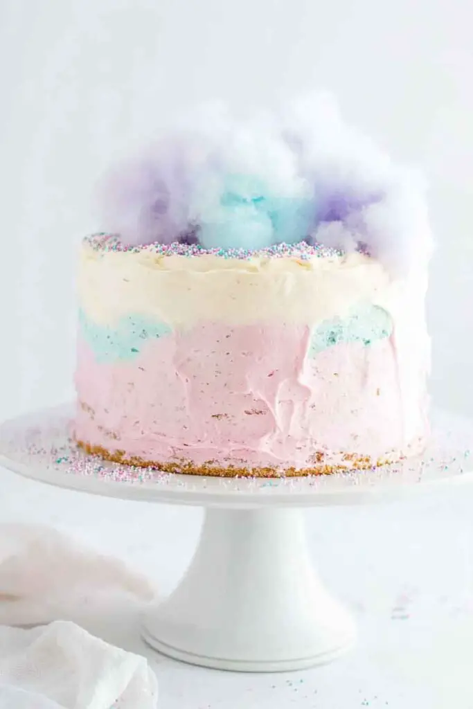 Cotton Candy Cake Recipe