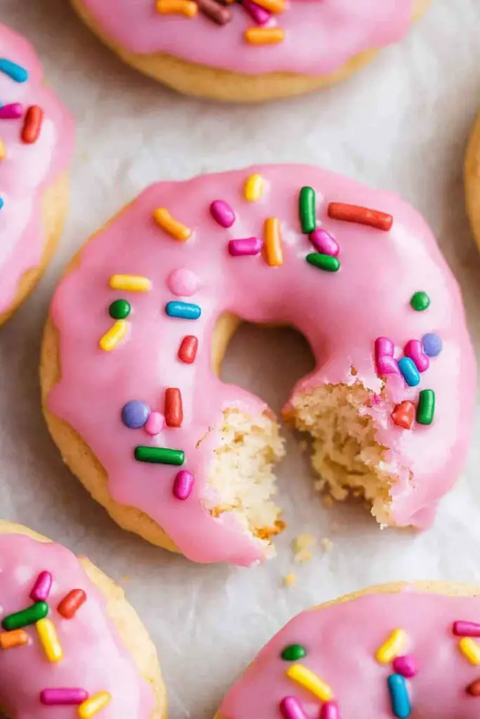 Crumbl Pink Donut Cookies