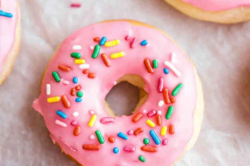Crumbl Pink Donut Cookies