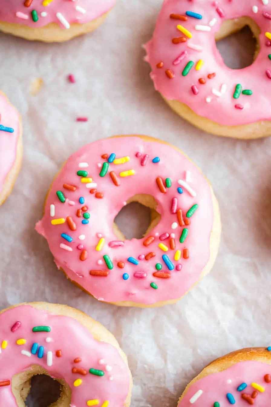 Crumbl Pink Donut Cookies