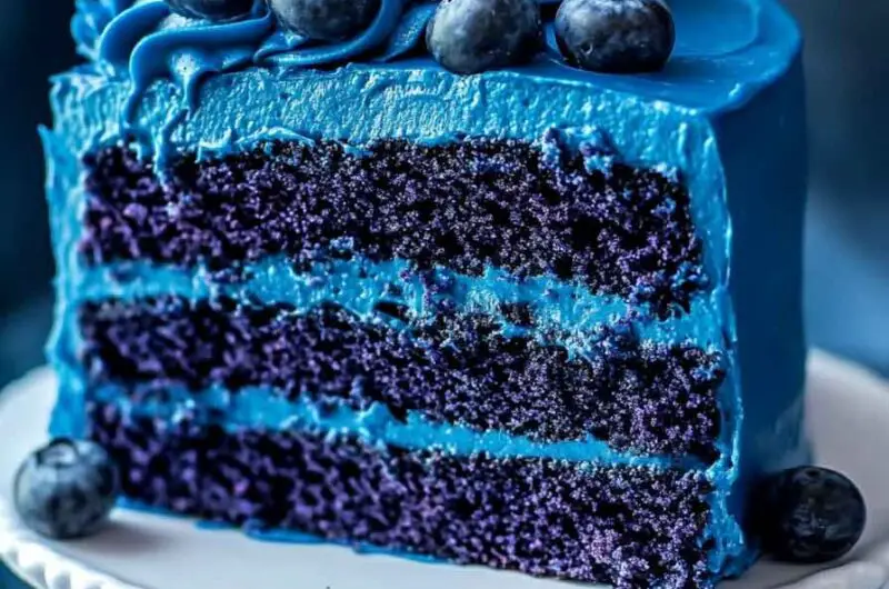 Divine Blue Velvet Cake