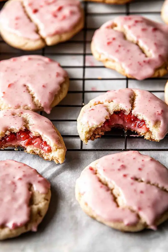 How to Make Double Strawberry Sugar Cookies