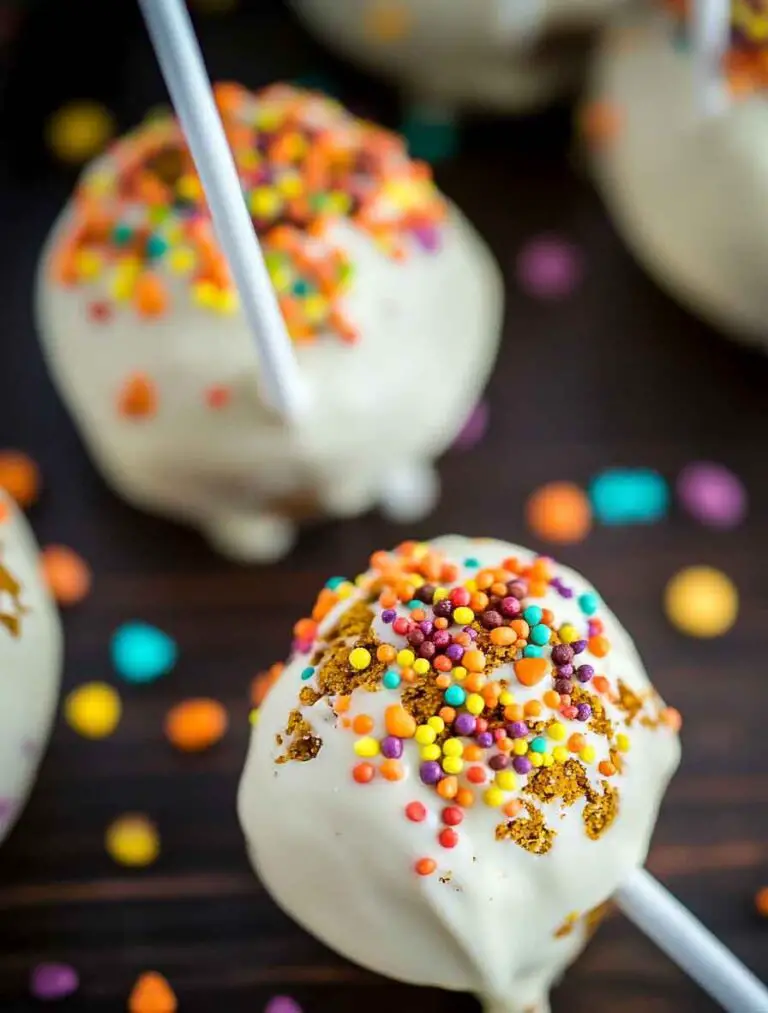 Easy Pumpkin Cake Pops