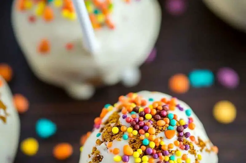 Easy Pumpkin Cake Pops