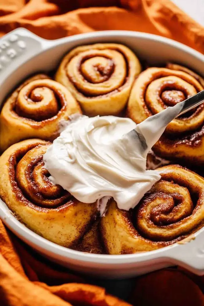 Easy Pumpkin Cinnamon Rolls