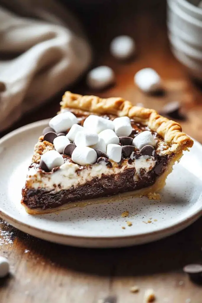How to Make Gooey Chocolate Chip Pie