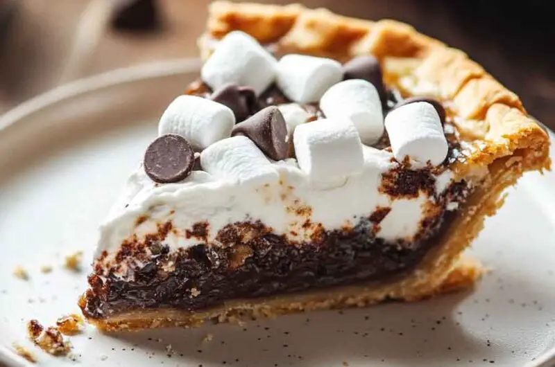 Gooey Chocolate Chip Pie
