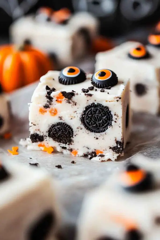 Halloween Oreo Fudge