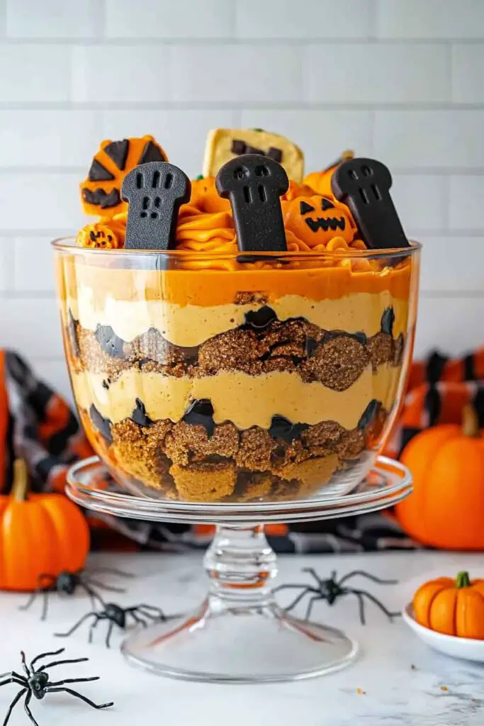 How to Make Halloween Trifle