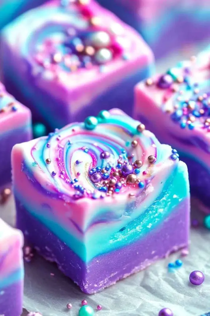 Ingredients for Mermaid Candy Fudge