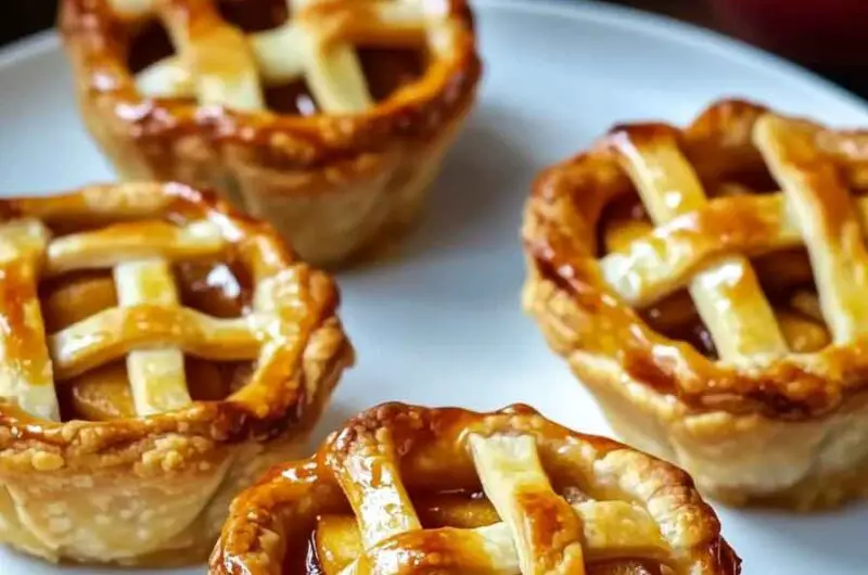 Mini Caramel Apple Pies