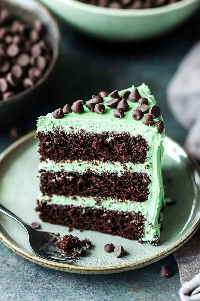 Mint Chocolate Dream Cake