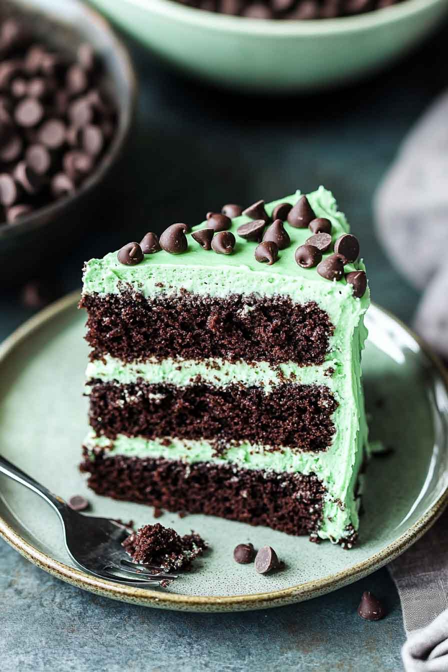 Mint Chocolate Dream Cake