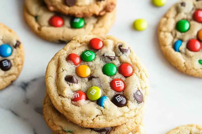 M&M Chocolate Chip Cookies
