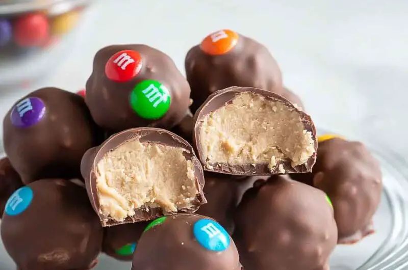 Peanut Butter M&M Truffles