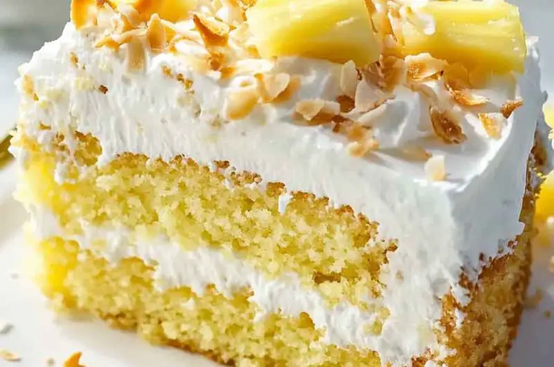 Pineapple Coconut Dream Cake