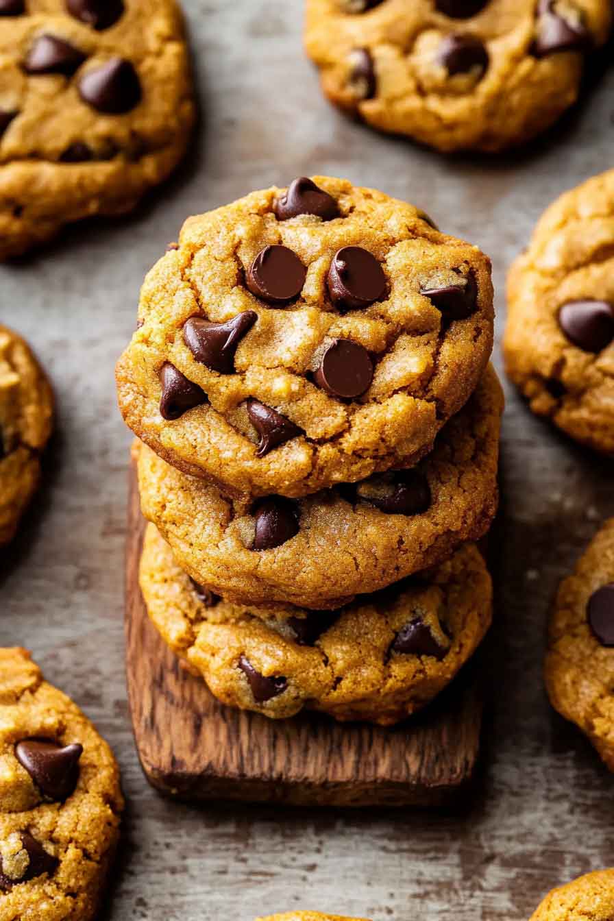 Pumpkin Chocolate Chip Cookies