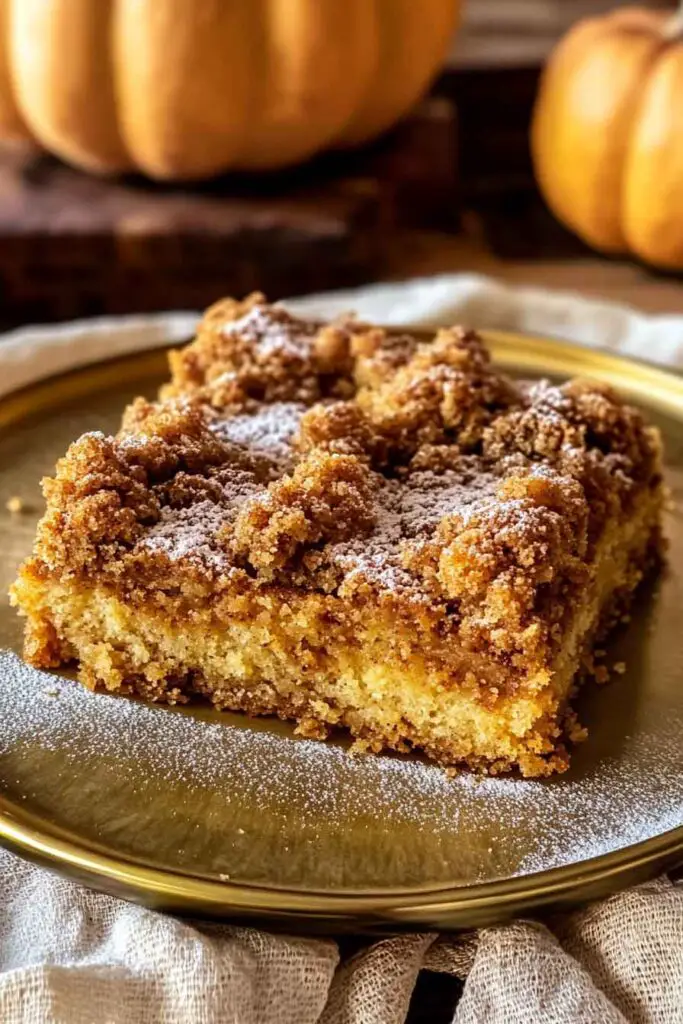 How to Make Pumpkin Spice Crumb Cake