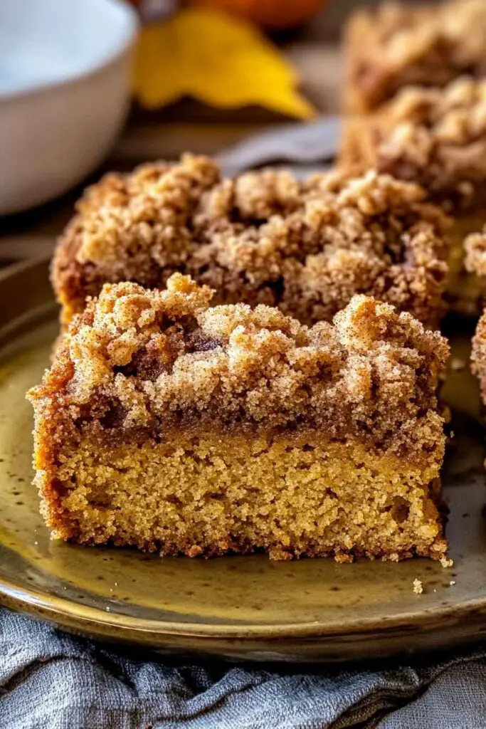 Pumpkin Spice Crumb Cake