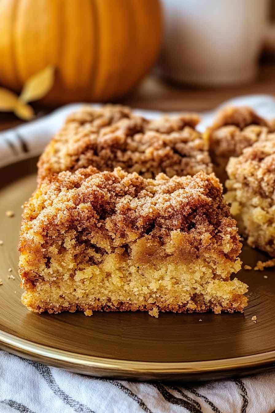 Pumpkin Spice Crumb Cake