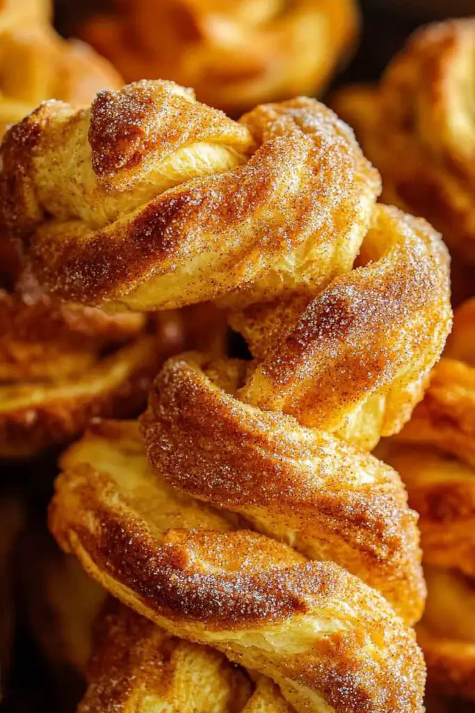 Pumpkin Twists Cinnamon Sugar