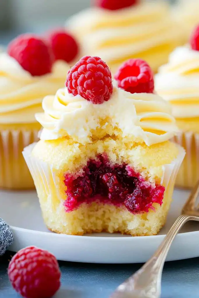 How to Make Raspberry Lemon Heaven Cupcakes 