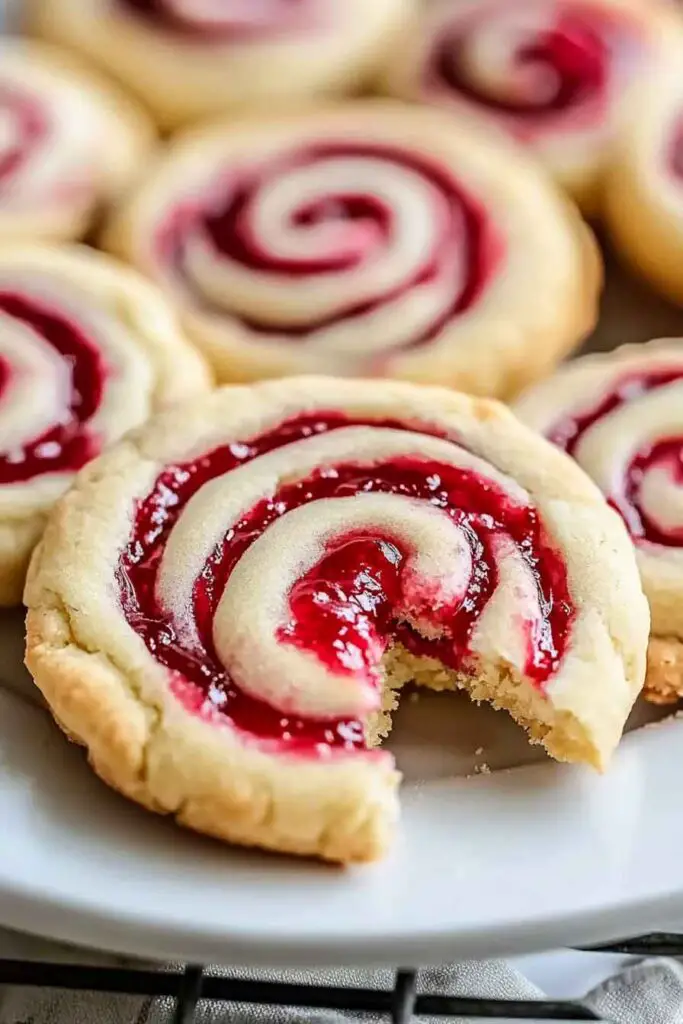 How to Make Raspberry Swirl Shortbread Cookies