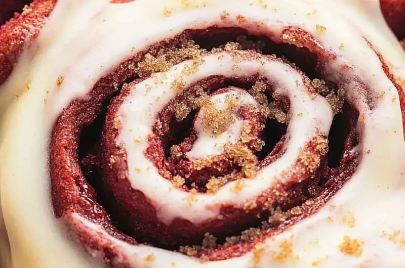 Red Velvet Cinnamon Rolls