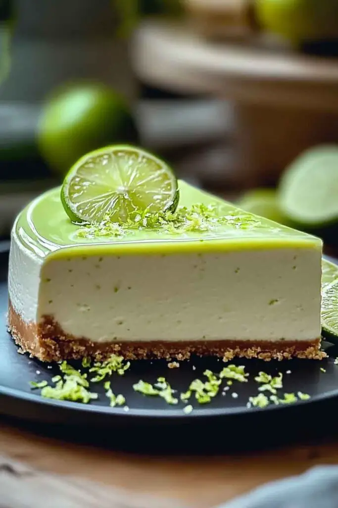 How to Make Refreshing Lime Mousse Cheesecake