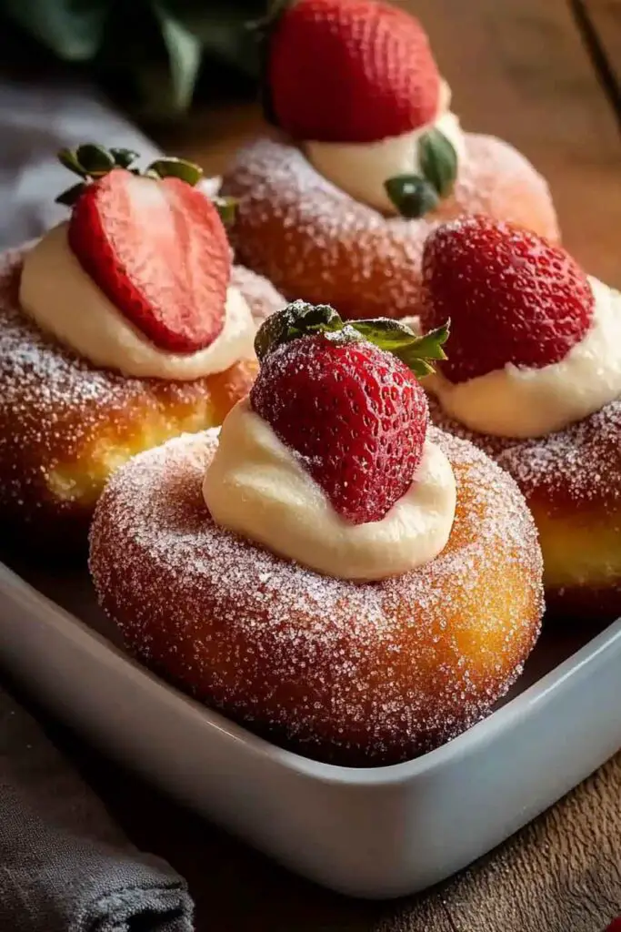 Variations for Strawberry Cheesecake Stuffed Donuts