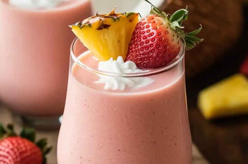 Strawberry Pina Colada Smoothie