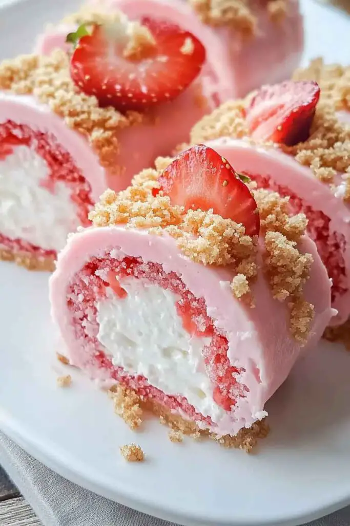 Variations for Strawberry Shortcake Cheesecake Rolls