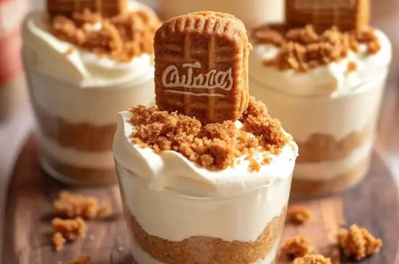 Biscoff Cheesecake Cups