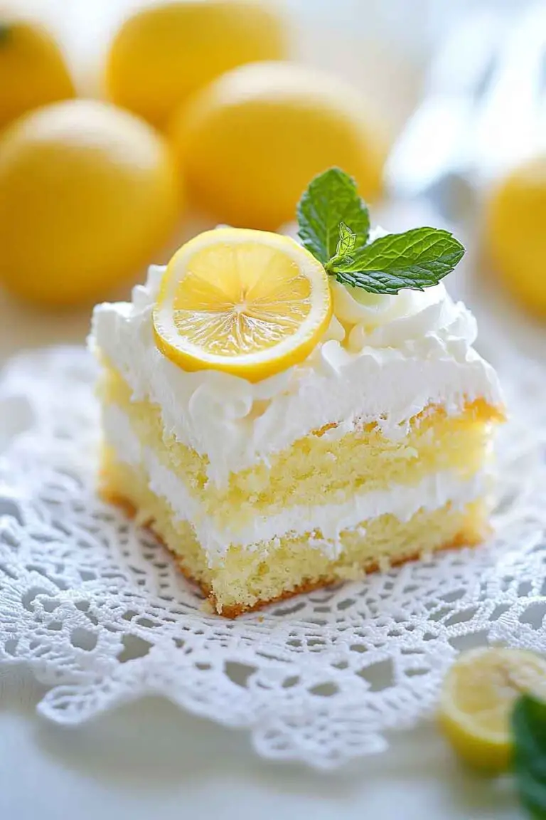 Lemon Heaven Cake