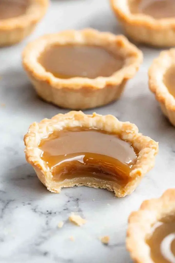 Mini Butterscotch Tarts