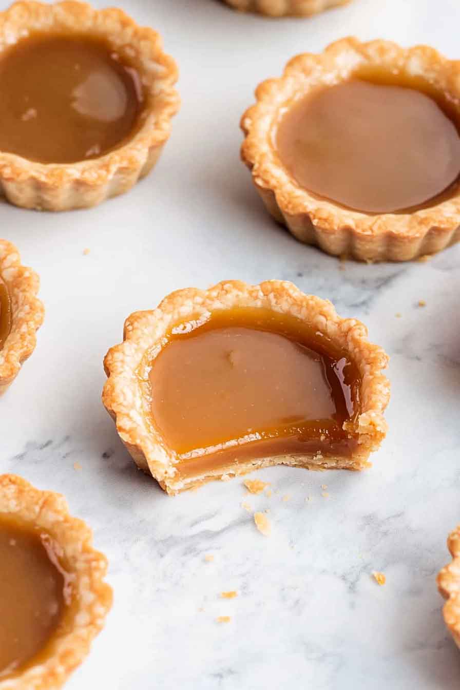 Mini Butterscotch Tarts