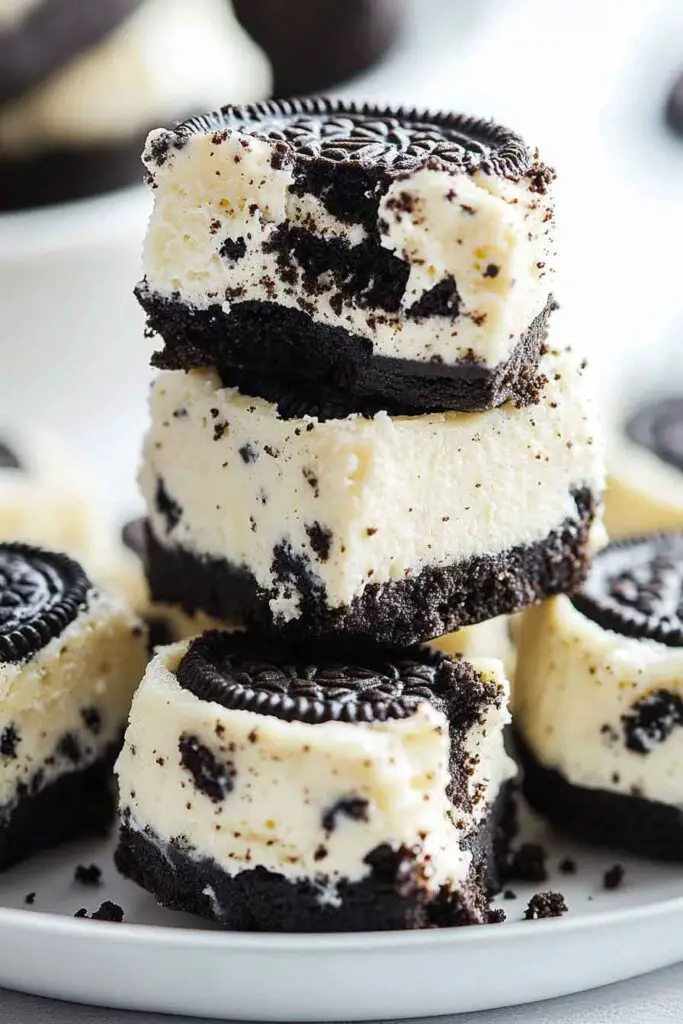 Ingredients for Oreo Cheesecake Bites