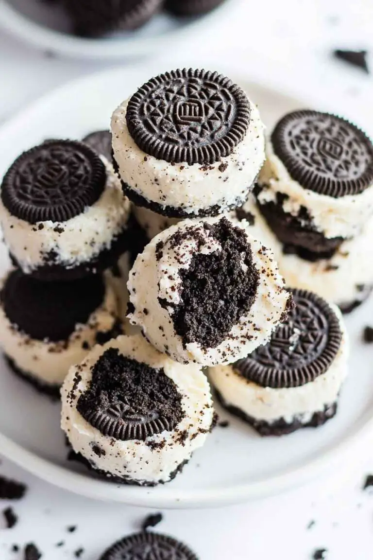 Oreo Cheesecake Bites