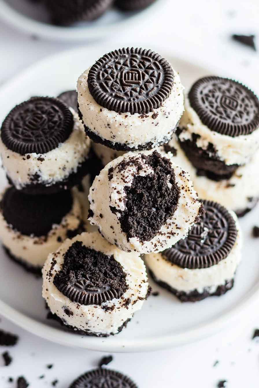 Oreo Cheesecake Bites