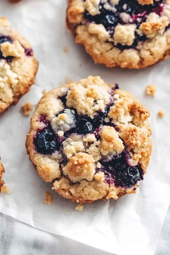 How to Serve Blueberry Muffin Cookies