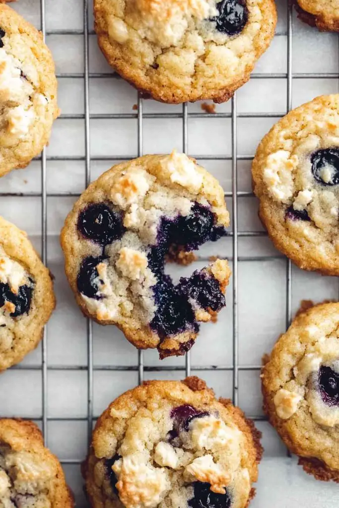Blueberry Muffin Cookies