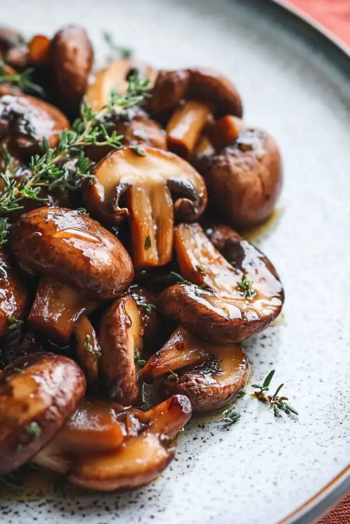 Browned Butter Mushrooms 