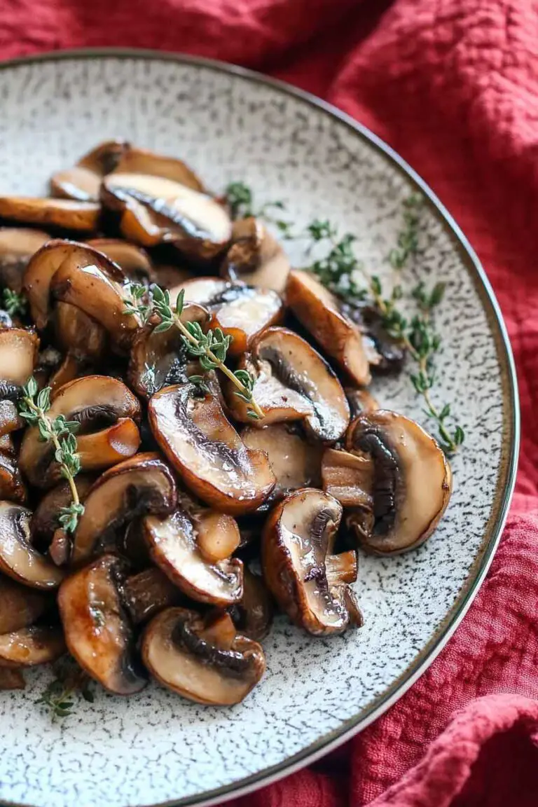 Browned Butter Mushrooms