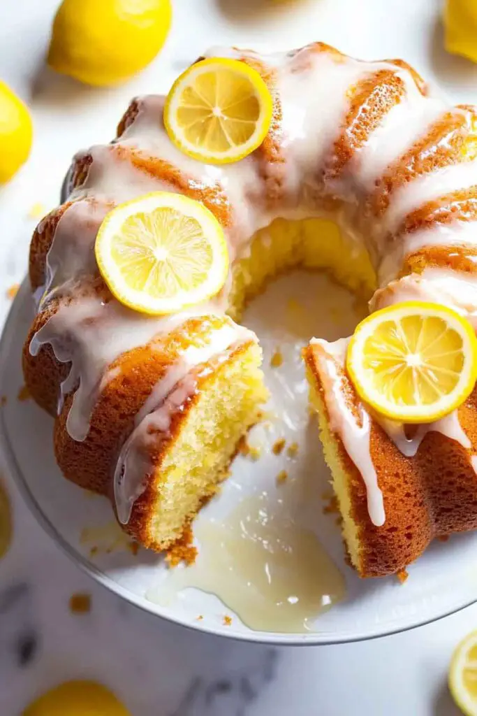 Moist Lemon Bundt Cake