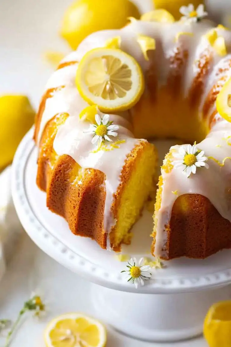 Moist Lemon Bundt Cake