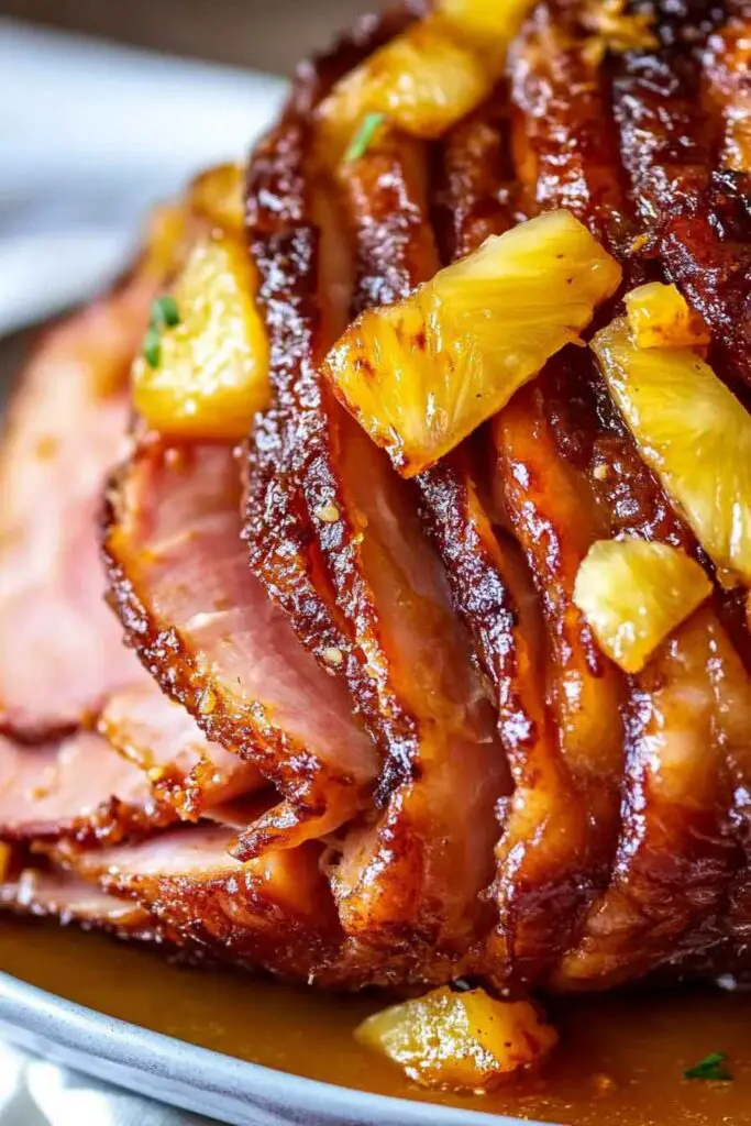 How to Make Pineapple Spiral Ham
