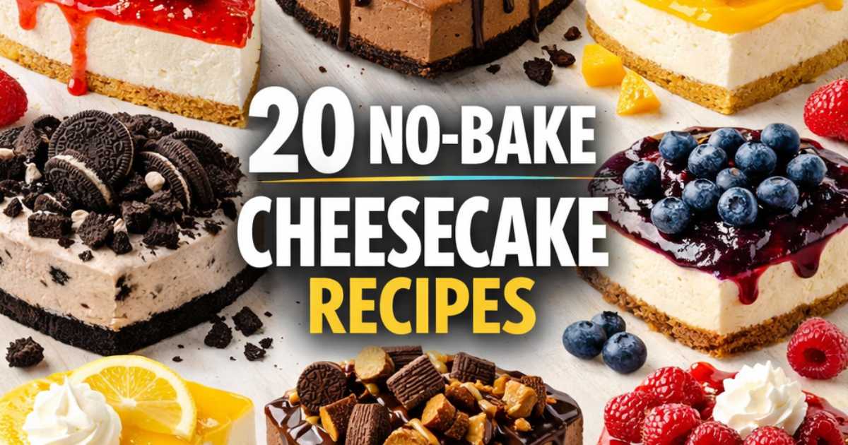 No-Bake Cheesecake Recipes
